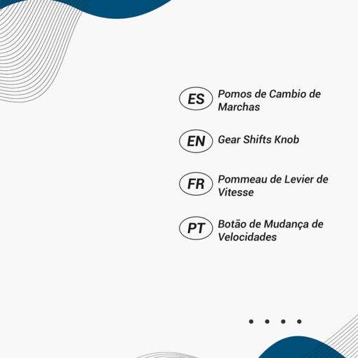 Pomos de palanca de cambio