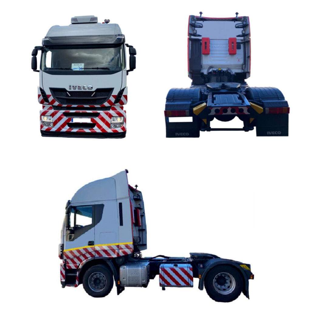 colocar-señal-v23-camión