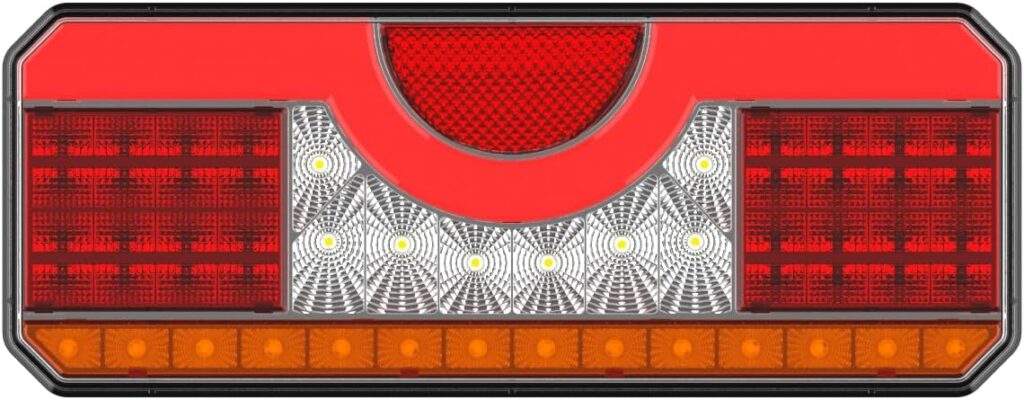 Ryme Automotive Piloto Trasero Full LED 7 Funciones, Dirección, Freno, Posición, Marcha Atrás, Anti-niebla y Luz de Matrícula, Reflector - 818032-818033 (3)