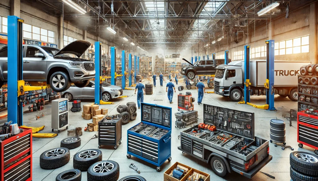 eficiencia talleres medianos vs grandes