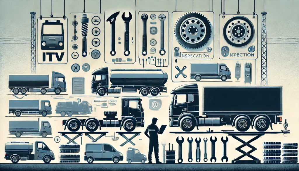 Los camiones de más de 3.500 kg son los vehículos con peor desempeño en la ITV, con un 28,8% de suspensos, seguidos de autobuses y furgonetas ligeras.