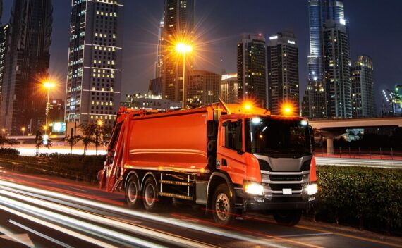 camion con rotativo Reglamento CEPE/ONU número 65