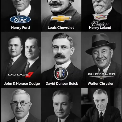 9 americanos que revolucionaram a indústria automotiva