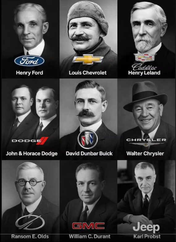 9 estadounidenses que revolucionaron la industria de la automoción